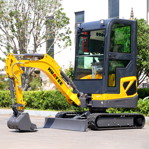 Mini Excavadora Certificada CE EMC, Excavadora hy18, Mini Excavadora para el Hogar, Excavadora Pequeña EPA Kubota huayee en Venta - Product Image 3