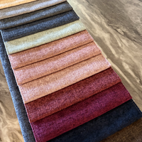 Tissu d'ameublement en velours neige bicolore tricoté chaîne uni imprimé pour canapé, vente en gros, offre spéciale, pour textiles de maison