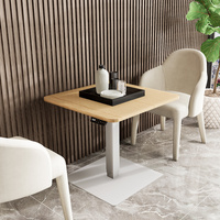 Table basse de canapé ergonomique électrique motorisée à hauteur réglable pour ordinateur portable, table de chevet, table à thé