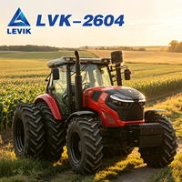 Mini tracteur agricole à 4 roues motrices, machines agricoles avec boîte de vitesses à pompe, option cabine