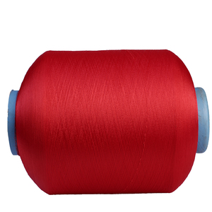 Fil recouvert de spandex de polyester de couleur personnalisée 100% 40/75 pour chaussettes de football - Product Image 3