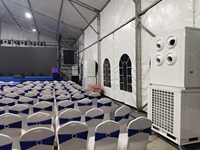 Grandes tentes climatisées pour temps chaud