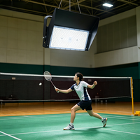 Projecteur LED d'extérieur modulaire en aluminium SMD à haute puissance pour tunnel et stade, 100W 300W 400W, IP66