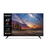 Televisor Inteligente Android de Pantalla Plana para Hotel, de 43 Pulgadas, Disponible en 24, 32, 50 y 55 Pulgadas, Color Negro