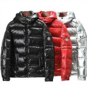 Giacca invernale di marca alla moda da <span class=keywords><strong>uomo</strong></span> con cappuccio per autunno e inverno impermeabile lunga lunga viso spesso e vestiti eleganti - Product Image 3