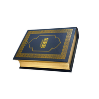 Kotak Buku Lipat Magnetik Kustom OEM Premium Hardcover Kertas Keras Kemasan Hadiah untuk Grosir