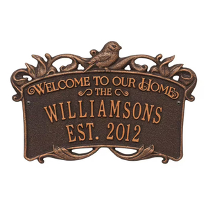 Targa e Insegna in Ottone dal Look Classico Vintage per Edifici Storici - Product Image 3