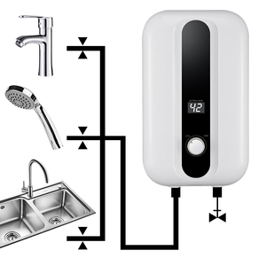 Calentador de Agua Instantáneo sin Tanque de 5.5KW para Cocina, con Certificación, Calentamiento Instantáneo - Product Image 3