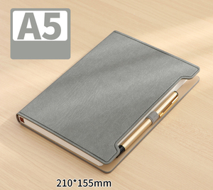 Venta al por mayor regalos promocionales artículos cuaderno de notas personalizable diario negocios termo taza cuaderno conjunto de regalo con bolígrafo y botella de agua - Product Image 1