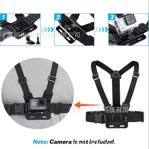 Correa de pecho GoPro para cámara de acción con hebillas ajustables y sistema de doble bloqueo para un ajuste seguro - Product Image 5
