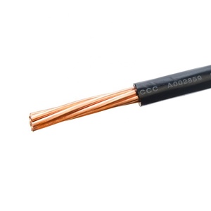 Cáp Tròn Lõi Rắn Chất Lượng Cao BV 1X10mm2 Cáp Nguồn Máy Tính Xách Tay Màu Đen Có Áo Khoác PVC - Product Image 2