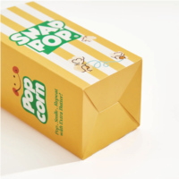 Boîtes à popcorn miniatures personnalisées de 25 unités, hauteur 5,5 pouces, sacs à popcorn rouges et blancs, mini seaux et contenants à popcorn pour cinéma