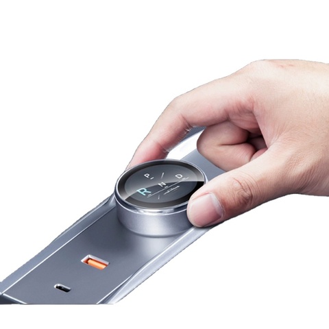 Ming AO Model 3 Exclusive Tesla Redesigns Intelligent Rotary Shift Base with Display Fast Charging Port Interior Accessories