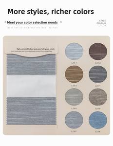 Rideaux en voile imperméables à rayures modernes, épais et faciles à installer <span class=keywords><strong>sans</strong></span> perçage, pour salon - Vente chaude - Product Image 6