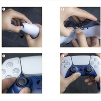 Autocollants pour manette de jeu vidéo Sony, accessoire de décoration pour contrôleur de jeu PS5, JYS-P5126