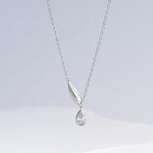 Precio de fábrica, collar delicado de plata de ley 925 para mamá, colgante de mariposa de verano, amuleto de amistad, collares de animales lindos para niñas - Product Image 2