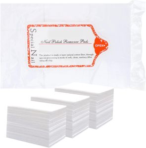 Lingettes anti-pelucheuses pour vernis à ongles, tampons en coton, dissolvant acrylique UV pour vernis à ongles - Product Image 1