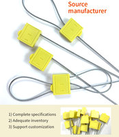 ABS-Material Kabelplomben Manipulationssichere Kabelplomben für Container Anpassbar Einmalgebrauch für Kraftstofftank Geheimcontainer-Schloss