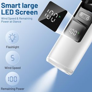 Ventilador de Mano Recargable Turbo de 20000 RPM con Batería de 40000 mAh, Ventilador Portátil para Exteriores, Uso en Hoteles y Hogares - Product Image 4