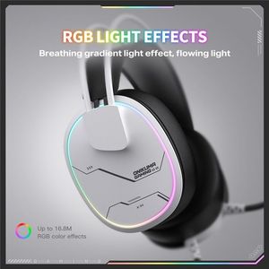 ONIKUMA X91 game headset, wired earphone, RGB LED light effect with microphone, suitable for <b>PC</b>/PS5/games - Product Image 2