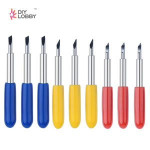 Diylobby Lot de 3 lames multi-angles 30 ° 45 ° 60 ° pour <span class=keywords><strong>Cricut</strong></span> <span class=keywords><strong>Maker</strong></span> avec pointes de rechange à coupe fine - Product Image 3