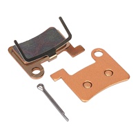Plaquettes de frein frittées à base de cuivre pour trottinettes électriques, plaquettes de frein à disque en bronze métallique fritté, plaquettes de frein frittées