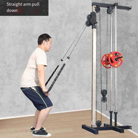 Máquina de Polea de Cruce de Cables con Montaje en Pared a Precio de Fábrica, Torre de Polea Individual con Carga por Clavija para Uso Doméstico
