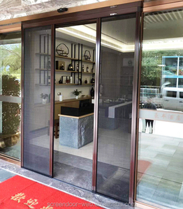 Aluminum Alloy Frame Pleated Mesh Folding <strong>Screen</strong> <strong>Doors</strong> Blinds Components <strong>Patio</strong> Insect Sliding <strong>Fly</strong> <strong>Screen</strong> <strong>Door</strong> - Product Image 5