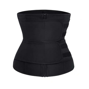 Soutien de <span class=keywords><strong>la</strong></span> taille <span class=keywords><strong>abdominale</strong></span> en néoprène réglable et respirant pour femmes avec double sangles - Product Image 3