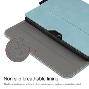 เคสหนังกันกระแทกสำหรับ <span class=keywords><strong>Microsoft</strong></span> <span class=keywords><strong>Surface</strong></span> <span class=keywords><strong>Pro</strong></span> <span class=keywords><strong>12</strong></span>/11/10/9/8 พร้อมช่องใส่ปากกา Stylus  วัสดุแบบนิ่ม  สามารถสกรีนโลโก้ได้ - Product Image 2