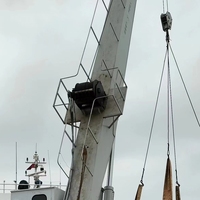 Vitesse variée 3 tonnes à 20 tonnes treuil hydraulique pour l'agriculture forestière et bateau 24V grue