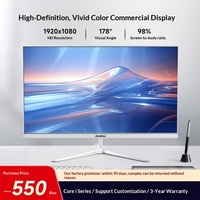 All-in-One High-Configuration Business Office Home Use 19-24 Inch White Computer 3.0-3.5GHz Processor Integrated Graphics Brand