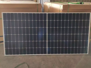 Panel Solar Akcome HJT de Doble Vidrio Bifacial de Corte Medio, 380W 385W 390W 395W 400W, para Sistemas Solares - Product Image 4