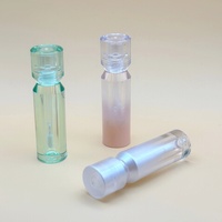 Tube de brillant à lèvres transparent PETG Gradient Brillant à lèvres Tube d'échantillon Emballage cosmétique Brillant à lèvres Huile à lèvres Tube vide