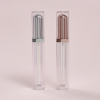 Contenants de gloss à lèvres brillants de haute qualité, tubes avec impression sérigraphique, emballage de gloss à lèvres personnalisé, tubes de gloss à lèvres de 7 ml