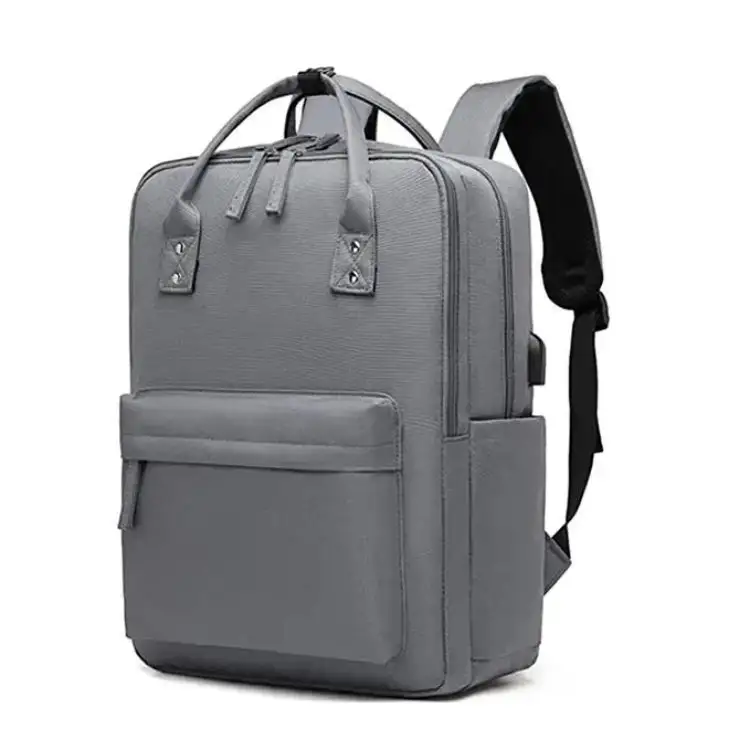 Vintage RFID dizüstü sırt çantası şık kolej okul çantası seyahat rahat sırt çantası sırt çantası kadınlar/erkekler için