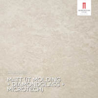 Dalle de pierre artificielle beige clair 1200x2800mm, finition mate personnalisable, carrelage en pierre frittée pour salon et chambre à coucher