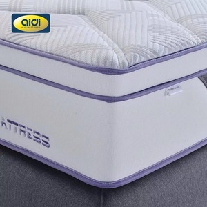Colchón de Espuma Viscoelástica Euro Top de Alta Calidad AI DI, Doble Confort, Refrigerante, con Resortes Bonnell, en Oferta - Product Image 4