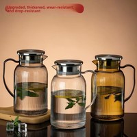 Pichet à jus en acrylique marocain, résistant aux chocs, pour boissons, théière de restaurant, distributeur d'eau chaude/froide, grand format, idéal comme cadeau