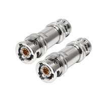 Adaptadores Conectores Triax BNC TRB Macho a TRB Macho de 3 Pines, para Cable de Datos Twinaxial/Triaxial MIL-STD-1553, Adaptadores RF