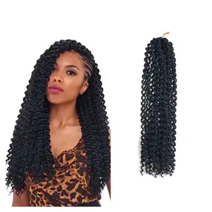 Factory Price 18 Inch High Quality Synthetic Braiding Passion Twist Crochet Hair Crochet Supplier