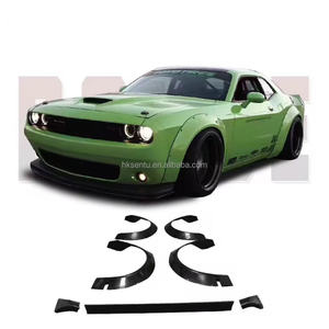 ชุดแต่งตัวถังไฟเบอร์กลาสสำหรับ Dodge Challenger ชุดแต่ง LB Wheel Arch Diffuser Widebody ชุดแต่งกันชน Challenger - Product Image 1