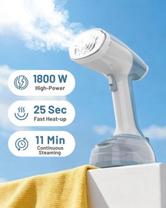 Vaporizador de Ropa Eléctrico Portátil, Plancha de Vapor de Mano para Uso Doméstico y Hotelero - Product Image 2