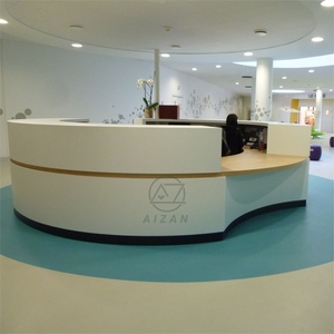 Muebles <span class=keywords><strong>de</strong></span> Hospital <span class=keywords><strong>de</strong></span> Alta Gama, Estación <span class=keywords><strong>de</strong></span> Enfermería, Mostrador <span class=keywords><strong>de</strong></span> Recepción con Diseño Personalizado y Tomas <span class=keywords><strong>de</strong></span> Corriente Integradas - Product Image 6
