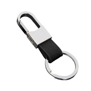 Luxury Handmade Pu Leather Keyring Good Quality <b>Key</b> <b>Chain</b> Men Bag Charm Pendant Accessories Leather Car Keychain - Product Image 3