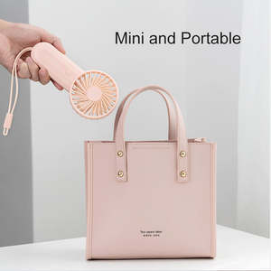 कूलर फांसी के पंखे पोर्टेबल काम हवादार मिनी जेब प्रशंसक इलेक्ट्रिक आउटडोर कार्यालय व्यक्तिगत शीतलन उपकरण रिचार्जेबल - Product Image 4