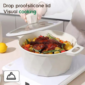 Juego de Utensilios de Cocina de Cerámica Antiadherente de 21 Piezas, con Fondo de Inducción de Aluminio y Mango de Baquelita, al por Mayor - Product Image 3