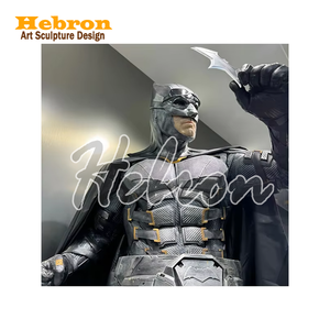 Estatua de Batman Personalizada de Fábrica, Figura de Acción de Personaje de <span class=keywords><strong>Marvel</strong></span>, Figura de Batman de Tamaño Real en Stock - Product Image 2