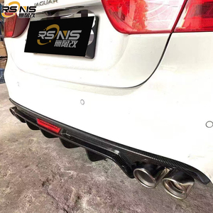 Para Jaguar XF XFL XE <span class=keywords><strong>XEL</strong></span> 2015-2020 difusor de parachoques trasero, Kit de carrocería de PP moldeado por inyección hebilla Original mejorada - Product Image 5