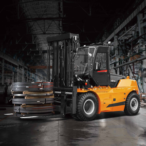 हैंगचा 4 व्हील ड्राइव भारी शुल्क इलेक्ट्रिक फोर्कलिफ्ट ट्रक 12 14 16 टन मोंटाकार्स इलेक्को फोर्कलिफ्ट ट्रक - Product Image 1